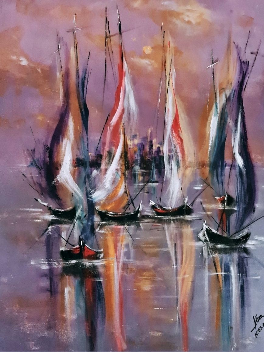 ArteDiAlina.com painting: Wind of change